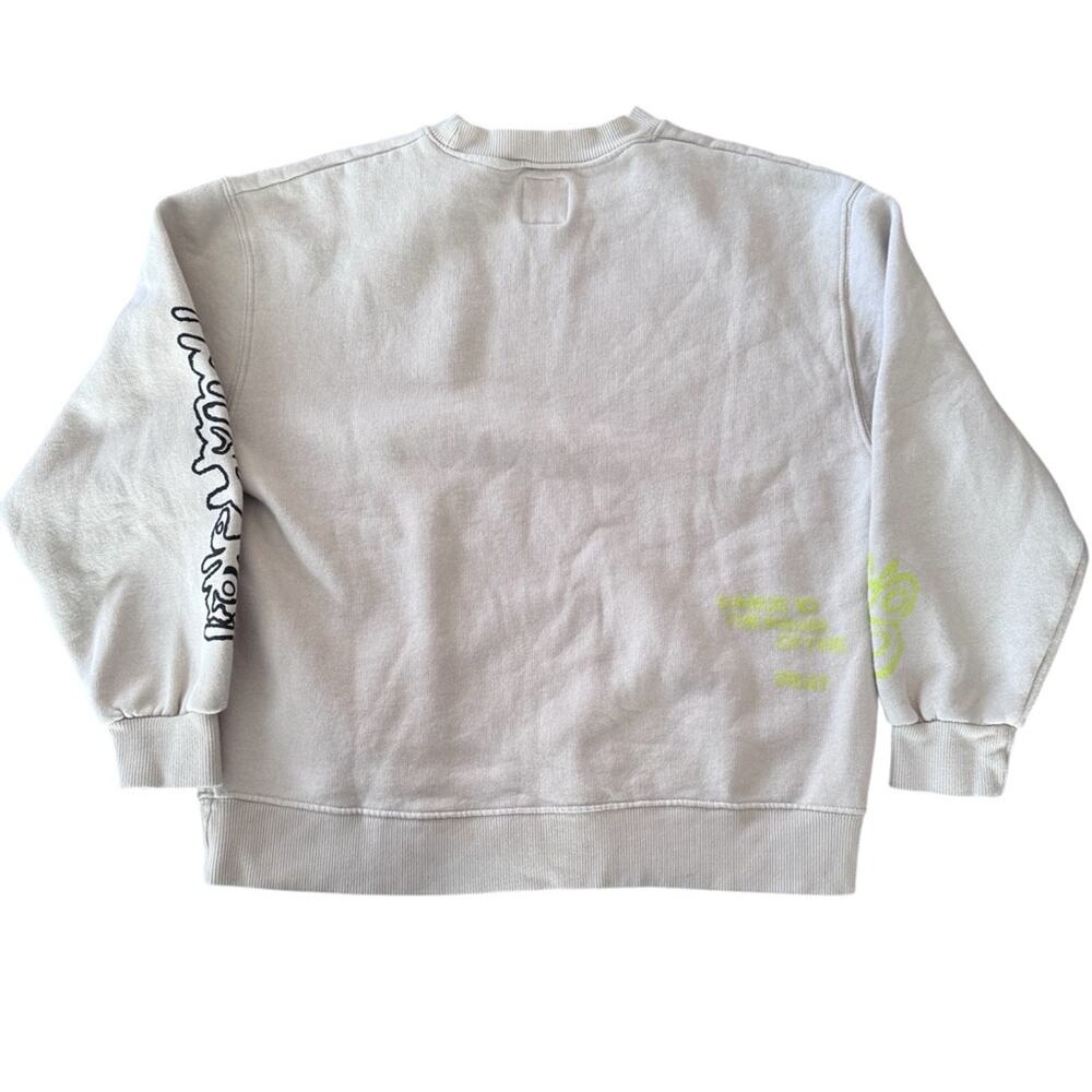 Zara Kids Graphic Sweatshirt Print “Dance to the Beat of the Sound” Size 13/14 - Picture 6 of 7